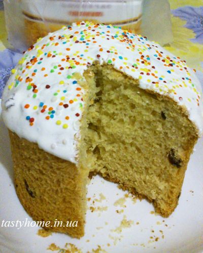 Кулич пасхальный с цедрой